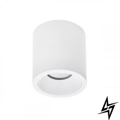 Накладной точечный светильник ZARlight 03360W Course R DIM White ЛЕД  фото в живую, фото в дизайне интерьера