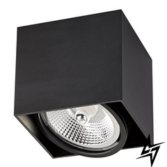 Точечный накладной светильник Zumaline Box 1 ACGU10-115 34182 фото в живую, фото в дизайне интерьера