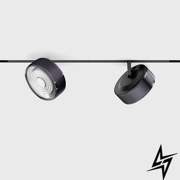 LTX 14.7526.7.930.DBG/BK.DALI Прожектор MICRO_LINE SOL MINI, D75mm, H26mm, LED 6.3W, 3000K, 38&deg;, 580Lm, CRI>90, 48V, DIM DALI, IP20, диамантово-черный/черный фото