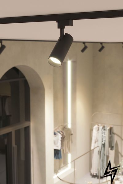 Трековый светильник TK Lighting Tracer Black 1 Phaze 18189 встроенный LED-модуль 20 Вт 2700; 4000; 6000 K черный 23,5 &times; 7,6 &times; 18 см фото