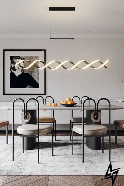 Люстра Laguna Lighting 25763-45 черная 45 Вт 4000 K 25763-45 фото