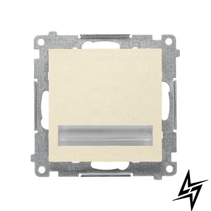 Встраиваемый LED-ориентир Simon TOS5K.01/144 55, шампань матоваяя, 230 В фото