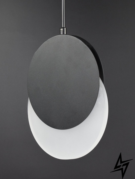 Потолочная люстра LED L23-36715 Черный SA26-280-bk-k фото в живую, фото в дизайне интерьера