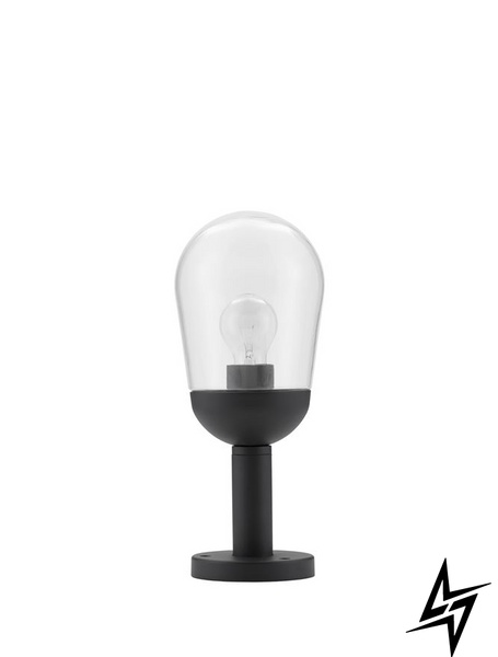 Вуличний освітлювальний стовпчик Nova luce Omika 9060195  фото наживо, фото в дизайні екстер'єру