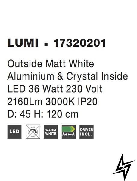 Подвесной светильник Nova luce Lumi 17320201 ЛЕД  фото в живую, фото в дизайне интерьера