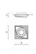 Точечный встраиваемый светильник Azzardo Mira AZ1464 золото GU10 - изображение 2