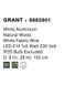 Потолочный светильник Nova luce Grant 8883801  фото в дизайне интерьера, фото в живую 4/5