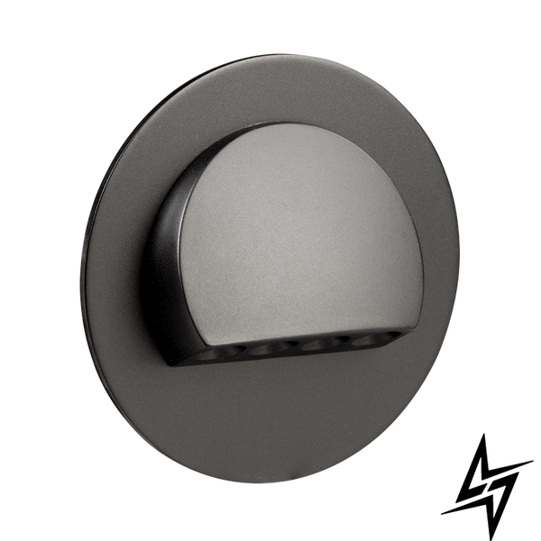 Настінний світильник Ledix Rubi з рамкою 09-211-61 врізний Чорний 5900K 14V LED LED10921161 фото наживо, фото в дизайні інтер'єру