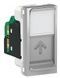 Комп'ютерна розетка Schneider Electric NU341030 Unica New, RJ45, cat.5e, алюміній, матова, IP20 - зображення 3