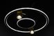 Люстра потолочная LED с пультом L23-36965 Черный G936/2-led фото в дизайне интерьера, фото в живую 4/4