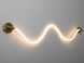 Сучасний світлодіодний світильник шланг 5W Hoselight D23-32052 Бронза SY9601-GAB фото в дизайні інтер'єру, фото наживо 2/4