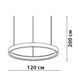 Люстра Friendlylight Viola FL5154 белая 60 Вт 4000 K FL5154 - изображение 2