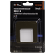 Настінний світильник Ledix Moza 01-225-46 врізний Старе золото RGB з радіоконтроллер RGB LED LED10122546 фото в дизайні інтер'єру, фото наживо 5/5