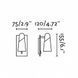Настенный светильник Faro Lao 29039 черный LED 29039 - изображение 4