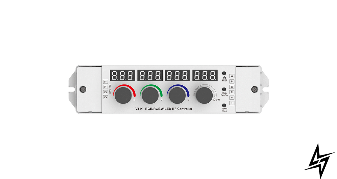 LED-контролер DEYA 12-48VDC, 4A*4CH 4 Knob RGB/RGBW V4-K V4-K фото