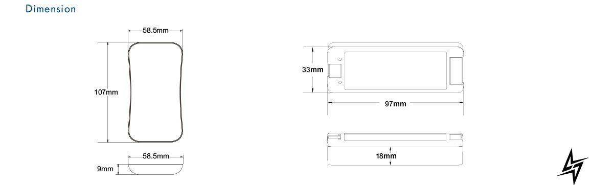 LED Пульт и SPI контроллер DEYA 5-24VDC SC+R9 SC+R9 фото