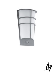 Настенный фасадный уличный светильник Eglo Breganzo 1 96017 ЛЕД 92700 фото в живую, фото в дизайне экстерьера