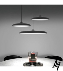 Підвісний світильник світлодіодний V23-14639 9030 SZ black фото наживо, фото в дизайні інтер'єру