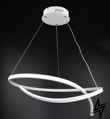 Люстра потолочная LED L23-36739 Белый SG4-600-wh фото в живую, фото в дизайне интерьера