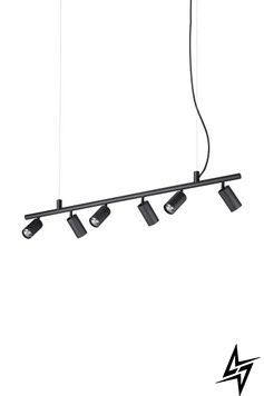 Люстра підвісна Ideal Lux 231396 Dynamite Sp6 Nero фото