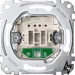 MTN3137-0000 Механізм перехресного 1-полюсного вимикача з підсвічуванням 10ах Schneider Electric Merten фото