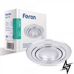 Врезной точечный светильник Feron 28942 Dl6110  фото в живую, фото в дизайне интерьера