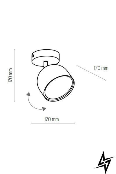 Спот TK Lighting Altea 6512 белый GU10 фото