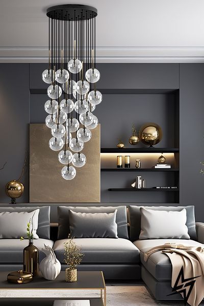 Люстра TK Lighting Nilos 10099 черная 26&times;G9 10099 фото