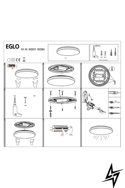 Потолочный светильник Eglo Totari-Z 900084 ЛЕД 53149 фото в живую, фото в дизайне интерьера