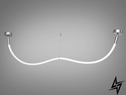 Сучасна LED люстра-шнур 17 Вт hoselight хром Kotile 23-32948 23-32948 фото