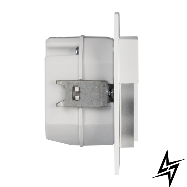Настінний світильник Ledix Timo з рамкою 07-224-51 врізний Білий 5900K з радіоприймачем LED LED10722451 фото наживо, фото в дизайні інтер'єру