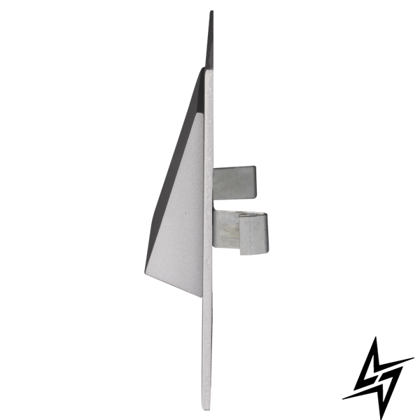 Настенный светильник Ledix Navi с рамкой 11-211-12 врезной Алюминий 3100K 14V ЛЕД LED11121112 фото в живую, фото в дизайне интерьера