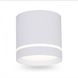 Накладной светильник с акриловым кольцом в белом LE27005 AL 543 білий фото в дизайне интерьера, фото в живую 5/7
