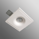 Гипсовый светильник встроенный квадрат 001 30374 CB 001 фото в дизайне интерьера, фото в живую 3/6
