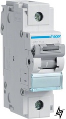 Автоматичний вимикач Hager HMD199 1P 125A D 15kA фото