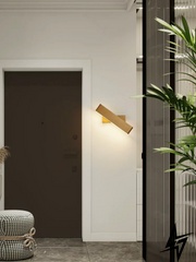 Настенный светильник Shatler Lamp T23-38305 052238/1wgd фото в живую, фото в дизайне интерьера