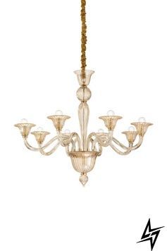 Люстра классическая Ideal Lux 199412 Brigitta Sp8 Ambra фото