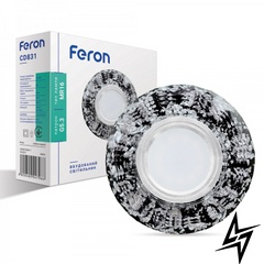 Врезной точечный светильник Feron 40024 Cd831  фото в живую, фото в дизайне интерьера