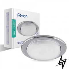 Врезной точечный светильник Feron 28454 Dl53  фото в живую, фото в дизайне интерьера
