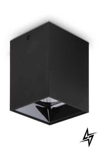 Точковий накладний світильник Ideal Lux Nitro 206028 чорний 15 Вт 3000 K 206028 фото
