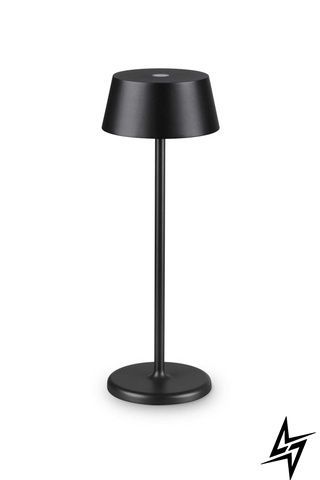 Настольная лампа Ideal Lux Pure 311678 черная 1,5 Вт 3000 K IP54 311678 фото