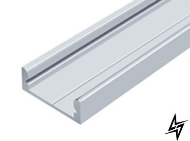 LED-профиль ЛП7е неанодированный эконом, 2 метра ЛП7еН ЛП7еН_1 фото