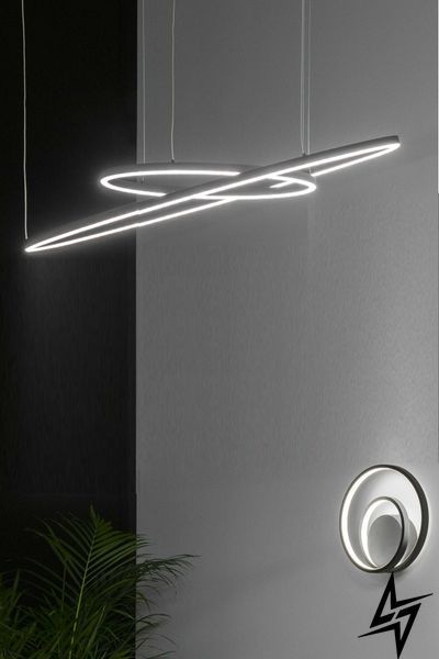 Люстра Ideal Lux Oracle Slim 304465 біла 76 Вт 3000 K 304465 фото