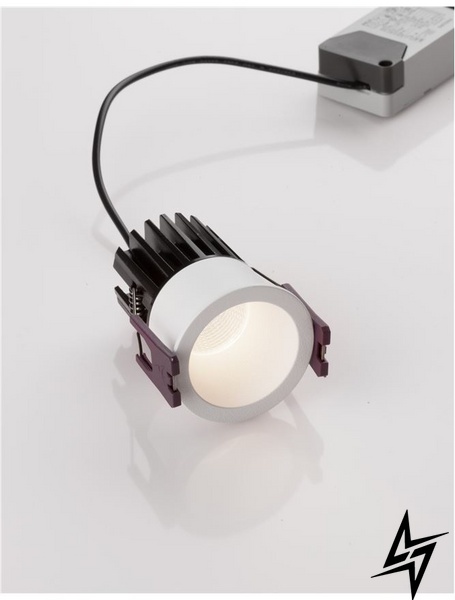 Врезной точечный светильник Nova luce Bree 9232111 ЛЕД  фото в живую, фото в дизайне интерьера