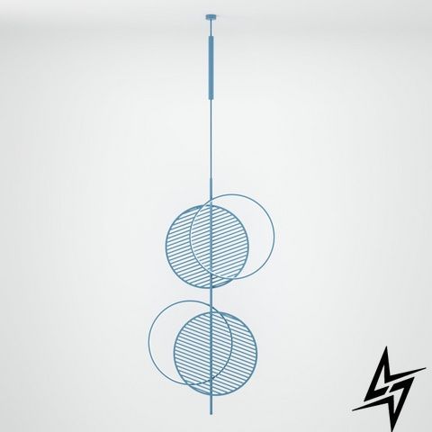 Подвесной светильник Babich.studio Mid L2 Blue (RAL 5024) голубой 4000 K Mid L2 Blue (RAL 5024) фото