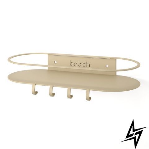 Полка в ванную Shelf M Latte (RAL 1019) Бежевый 23-40139 фото
