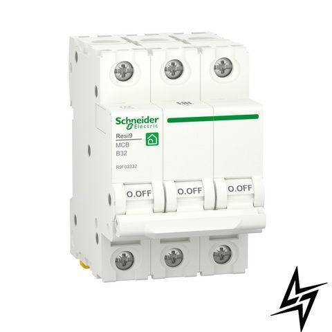 Автоматичний вимикач Schneider Electric R9F02332 Resi9, 3P, 32 А, B, 6 кА фото