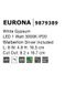 Настенный светильник бра Nova luce Eurona 9879389 ЛЕД  фото в дизайне интерьера, фото в живую 4/5