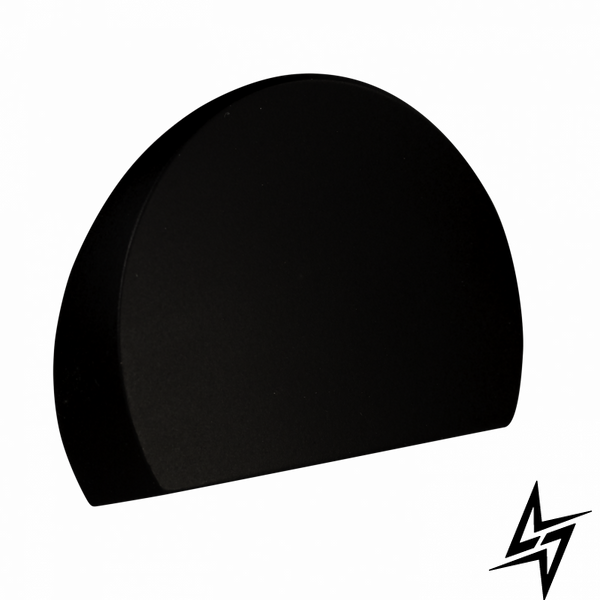 Настінний світильник Ledix Rubi без рамки 08-111-61 накладний Чорний 5900K 14V LED LED10811161 фото наживо, фото в дизайні інтер'єру