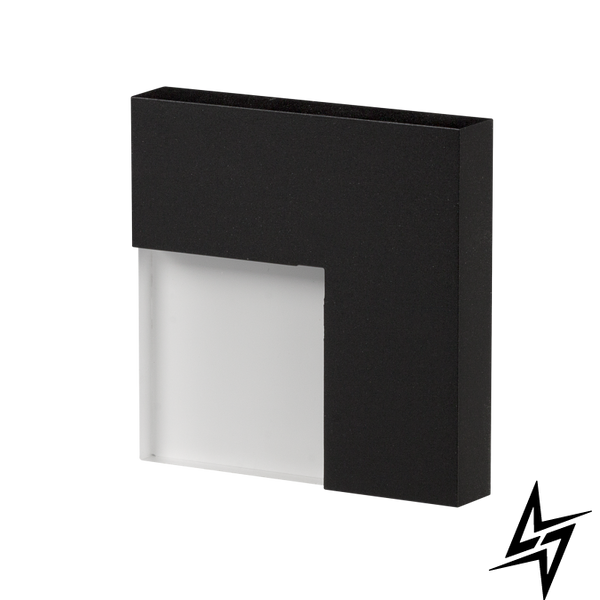 Настенный светильник Ledix Timo без рамки 06-111-61 накладной Черный 5900K 14V ЛЕД LED10611161 фото в живую, фото в дизайне интерьера